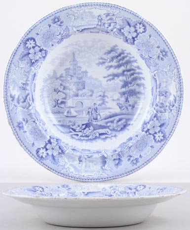 Soup Plate c1850s